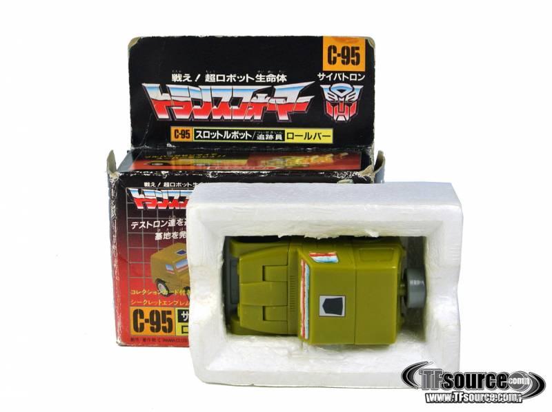 C-95 Rollbar Throttlebots | Vintage Japanese G1 Transformers