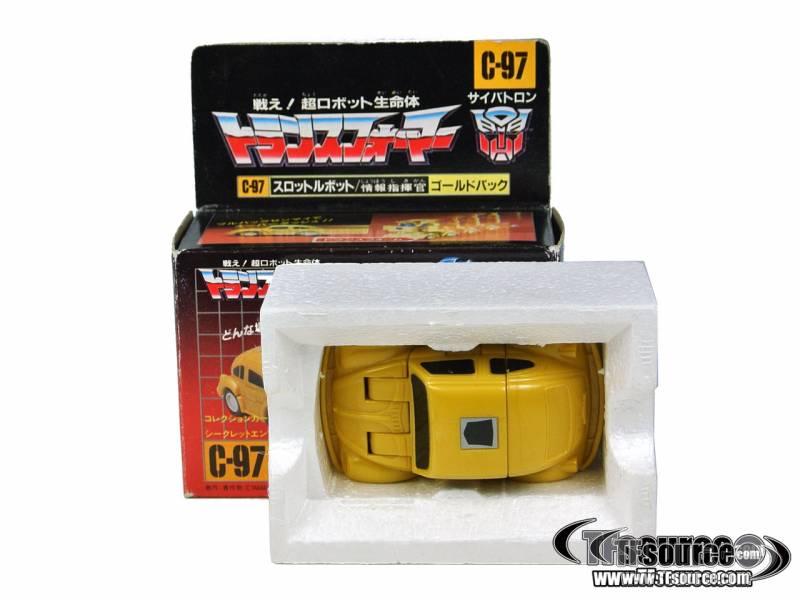 C-97 Goldbug Throttlebots | Vintage Japanese G1 Transformers