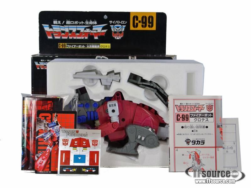 C-99 Grotusque Horrorcon | Vintage Japanese G1 Transformers
