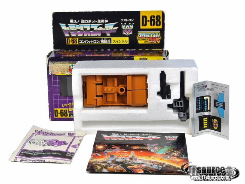 D-68 Swindle Combiner | Vintage Japanese G1 Transformers