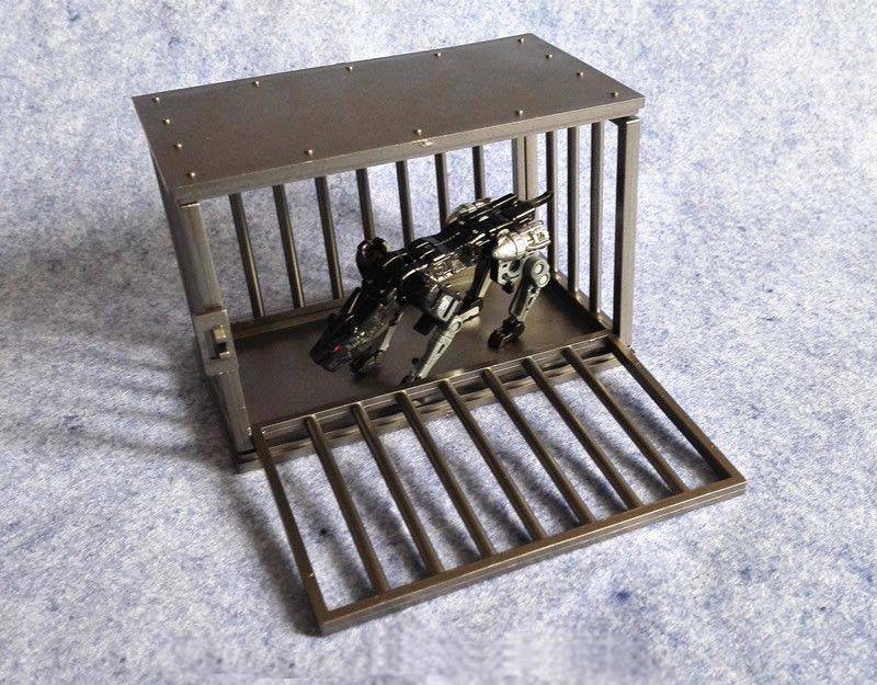 KP-05 Cassette Beast Cage | Metallic Grey Version | KFC Toys