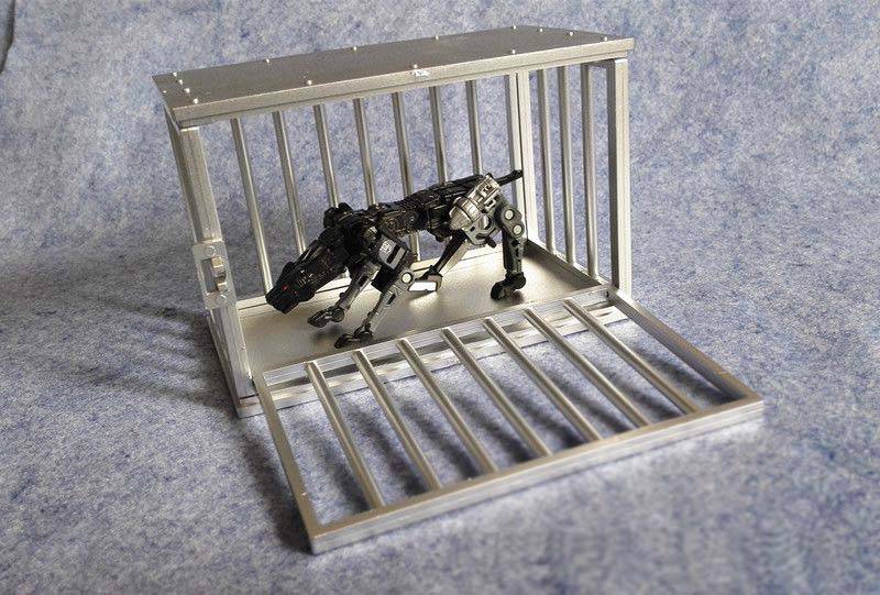 KP-05 Cassette Beast Cage | Silver Version | KFC Toys