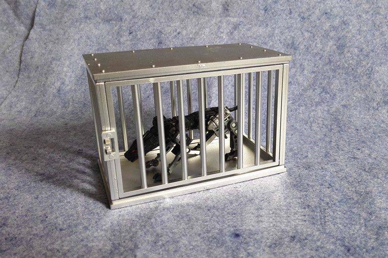 KP-05 Cassette Beast Cage | Silver Version | KFC Toys