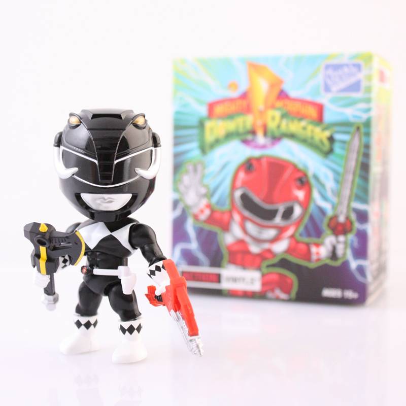 Black Ranger | The Loyal Subjects Action Vinyls | MMPR Mighty Morphin Power Rangers