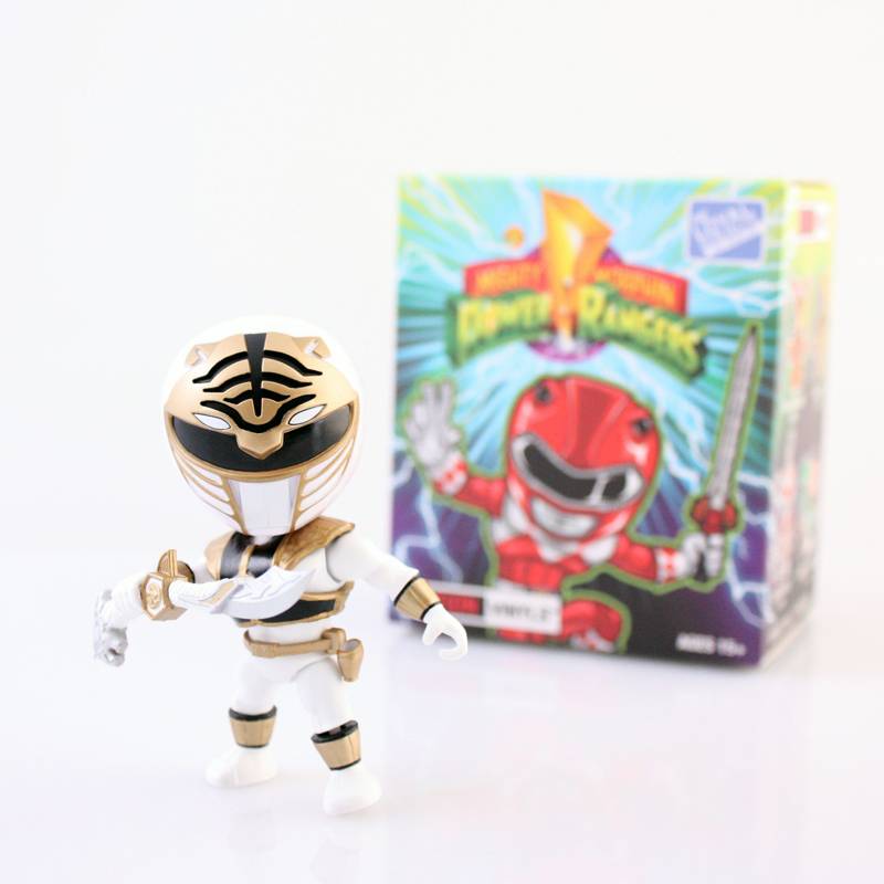White Ranger | The Loyal Subjects Action Vinyls | MMPR Mighty Morphin Power Rangers