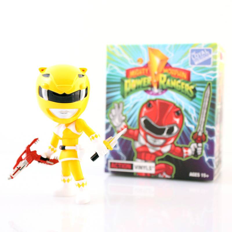 Yellow Ranger | The Loyal Subjects Action Vinyls | MMPR Mighty Morphin Power Rangers