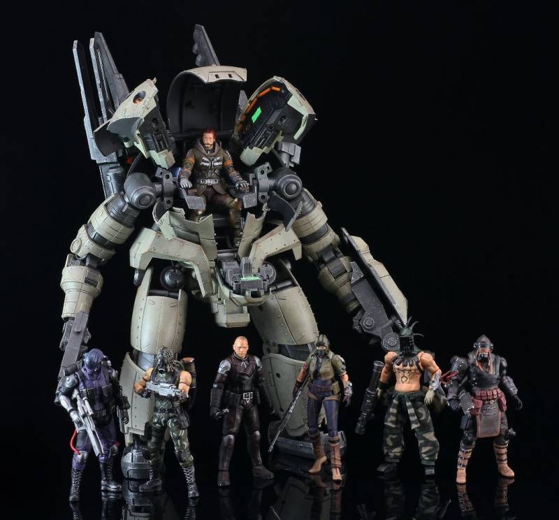 Hardballer Desert Version 4-Inch Scale | Lost Planet 2 I Toy Notch