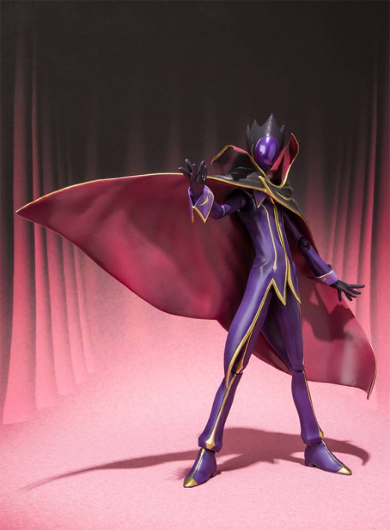 Lelouch Lamperouge S.H. Figuarts | Bandai Tamashii Nations | Code geass: lelouch of the rebellion r2