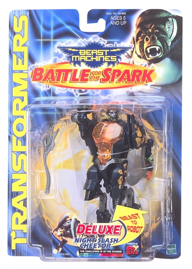 Deluxe Class Night Slash Cheetor | Transformers Beast Machines Battle For The Spark