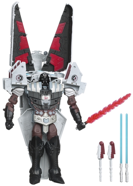 Darth Vader to Star Destroyer | Star Wars Transformers Crossover
