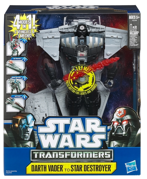 Darth Vader to Star Destroyer | Star Wars Transformers Crossover