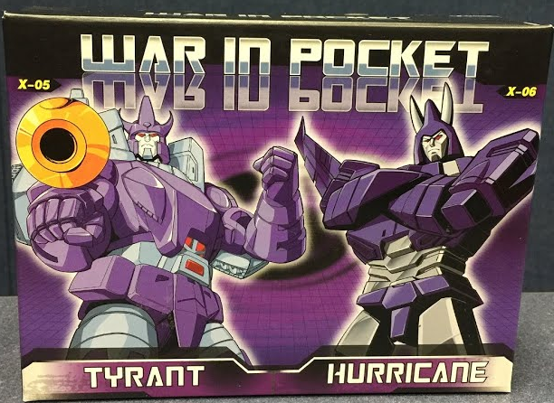 X05 Tyrant and X06 Hurricane Set of 2 | DX9 Toys War in Pocket