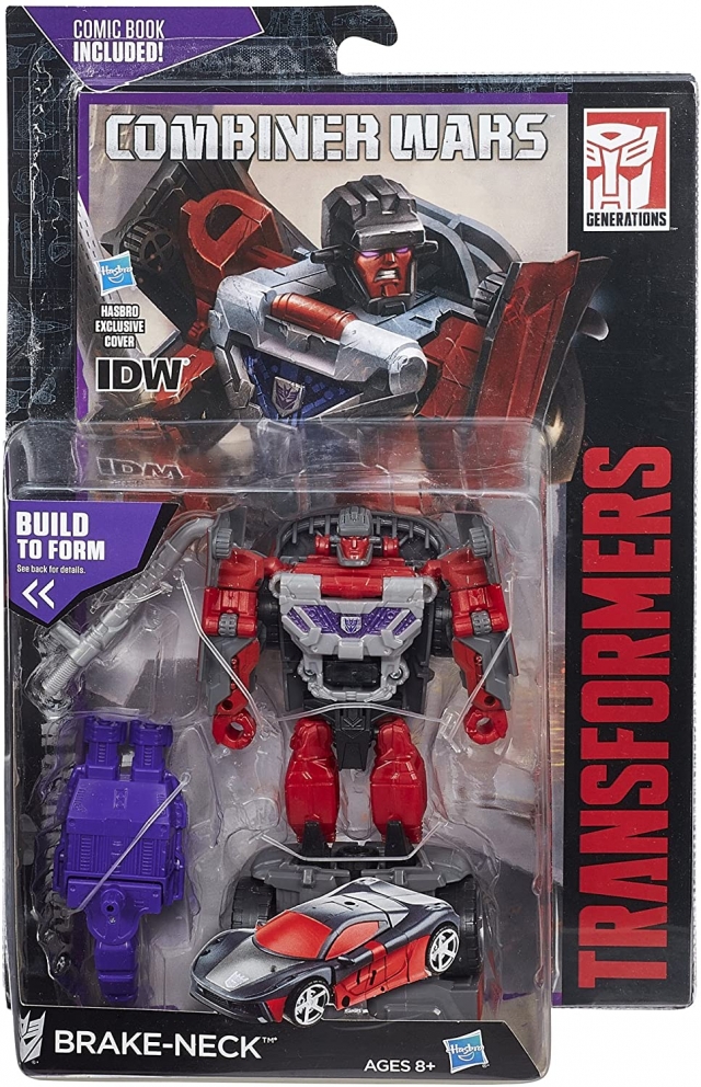 Deluxe Brake-Neck Wildrider Online Exclusive | Transformers Generations Combiner Wars