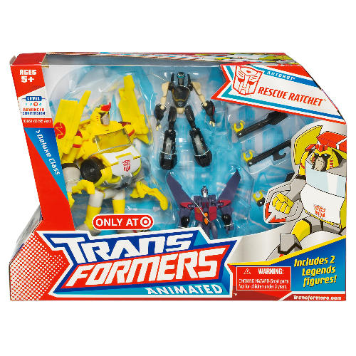 Deluxe Class Rescue Ratchet | Transformers Animated