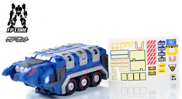WB002EX Steel Core and Trailer Exclusive Version | Fansproject Warbot