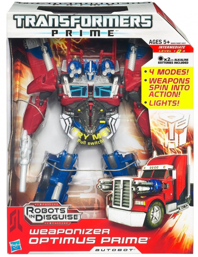 Weaponizer Optimus Prime | Transformers Prime Robots in Disguise