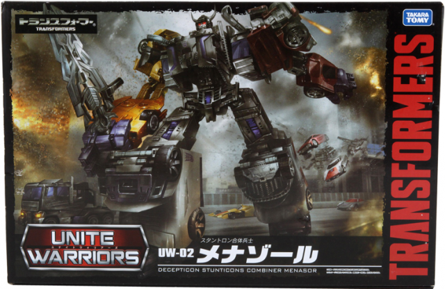 UW-02 Menasor Combiner Set of 5 | Transformers Unite Warriors