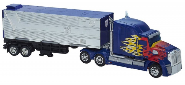 Leader Class Optimus Prime with Trailer and Sideswipe | Transformers 4 Age of Extinction AOE