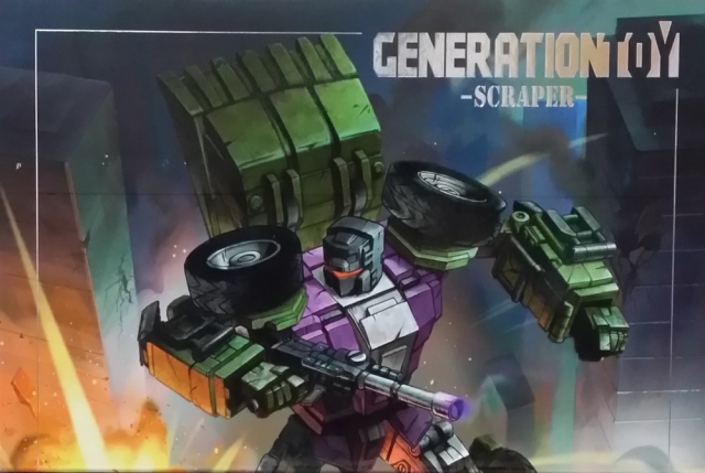 GT-01A Scraper | Generation Toy Gravity Builder