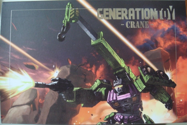GT-01F Crane | Generation Toy Gravity Builder
