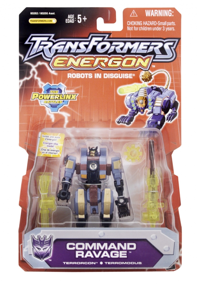 Basic Class Command Ravage | Transformers Energon