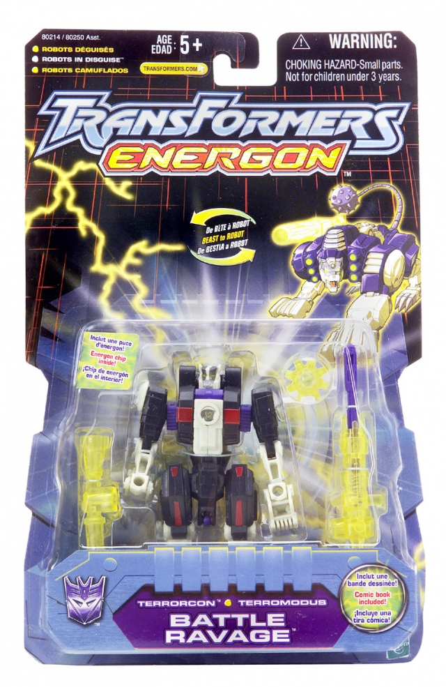 Basic Class Battle Ravage | Transformers Energon