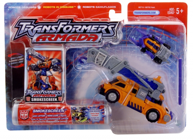 Smokescreen and Liftor Mini-Con Super-con | Transformers Armada