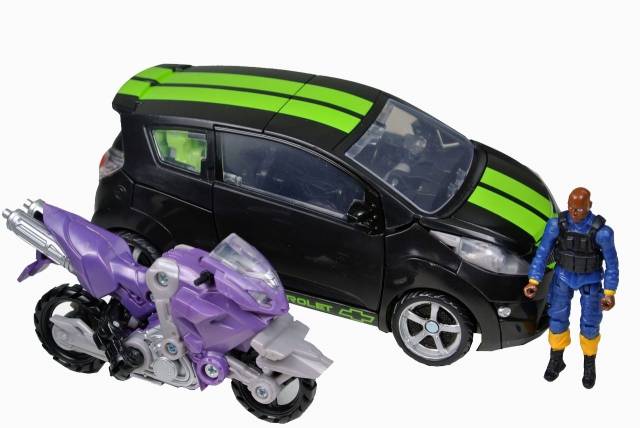 Deluxe Class Skids and Elita-1 with Sergeant Epps | Transformers 3 Dark of the Moon DOTM