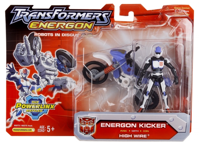 Deluxe Class Energon Kicker with High Wire | Transformers Energon