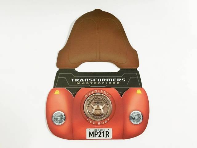 MP-21R Red Bumblebee Collectors Coin | Transformers Masterpiece