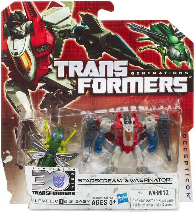 Legends Class Starscream and Waspinator | Transformers Generations Thrilling 30