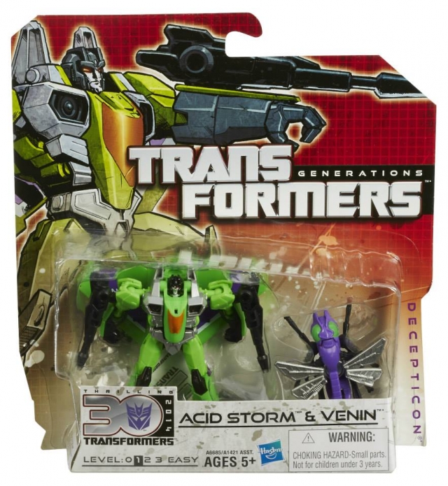 Legends Class Acid Storm and Venin | Transformers Generations Thrilling 30