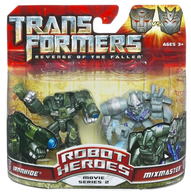 Ironhide vs Mixmaster | Transformers Robot Heroes