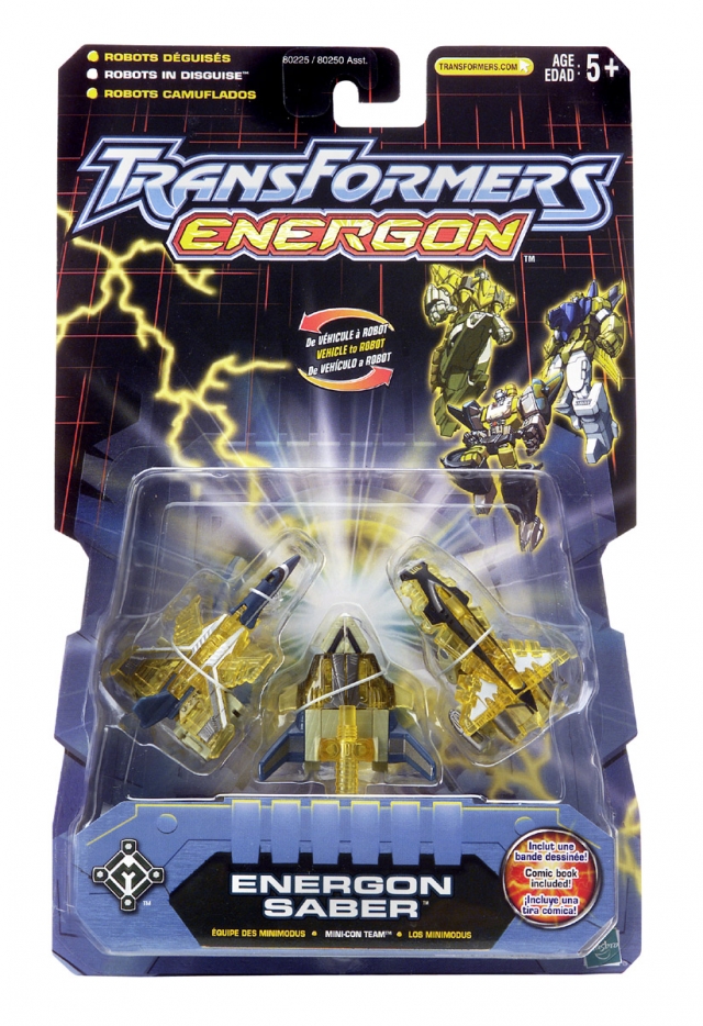 Mini-con Energon Saber | Transformers Energon