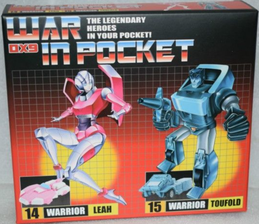 X14 Leah and X15 Toufold Set of 2 | DX9 Toys War in Pocket