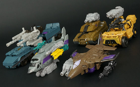 Bruticus Set of 5 Figures | Transformers Generations Combiner Wars