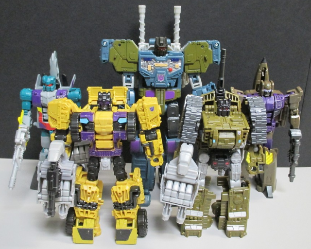 Bruticus Set of 5 Figures | Transformers Generations Combiner Wars