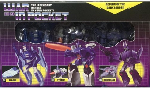 X04G X05G X06G Doombringers Set of 3 | DX9 Toys War in Pocket
