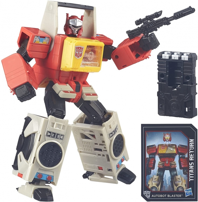 Blaster and Twin Cast Leader Class  | Transformers Generations Titans Return