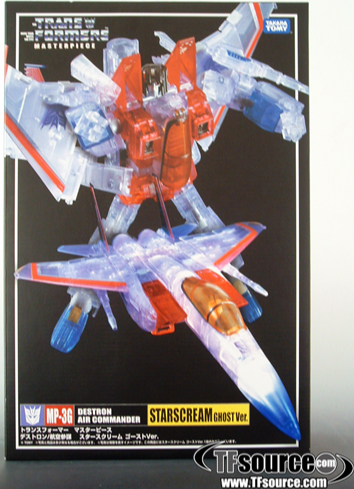MP-03G Ghost Starscream Clear Version | Transformers Masterpiece