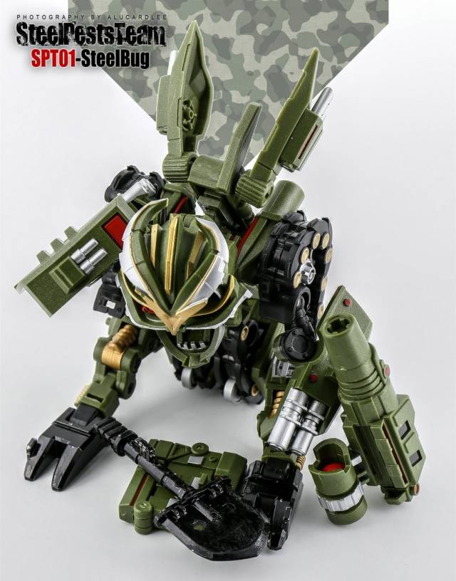 SPT01 Steel Bug | Steel Pests Team| Dream Factory