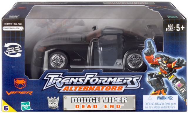 Dead End | Dodge Viper | Transformers Alternators