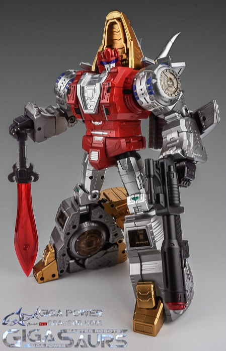 HQ-02 Grassor Metallic Version | GigaPower Gigasaurs