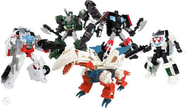 UW-EX Lynx Master Sky Reign Combiner Set of 5 | Transformers Unite Warriors