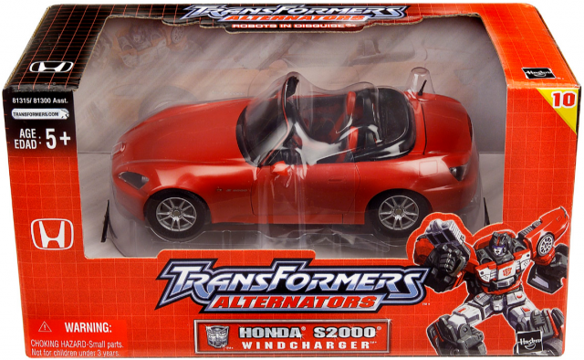 Windcharger | Honda S2000 | Transformers Alternators