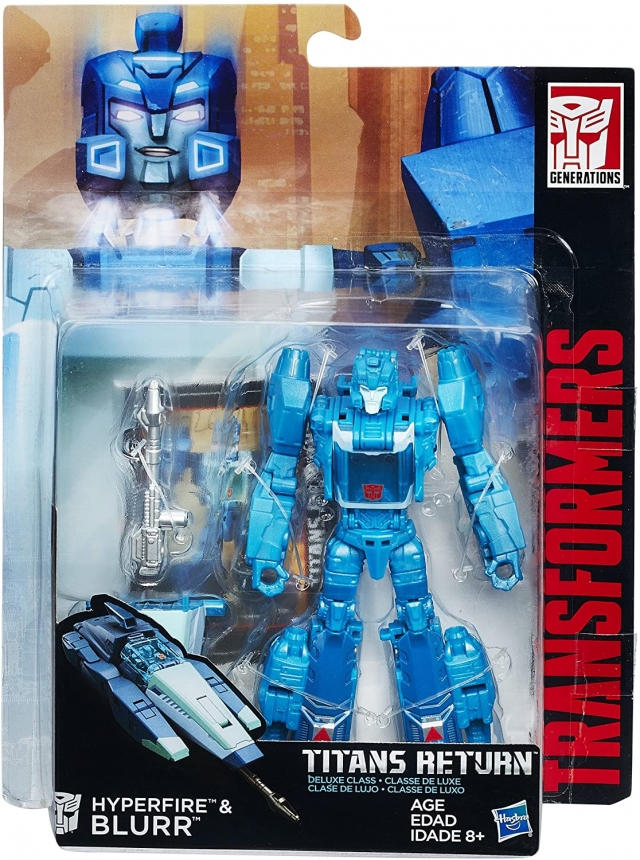 Blurr and Hyperfire Deluxe Class  | Transformers Generations Titans Return