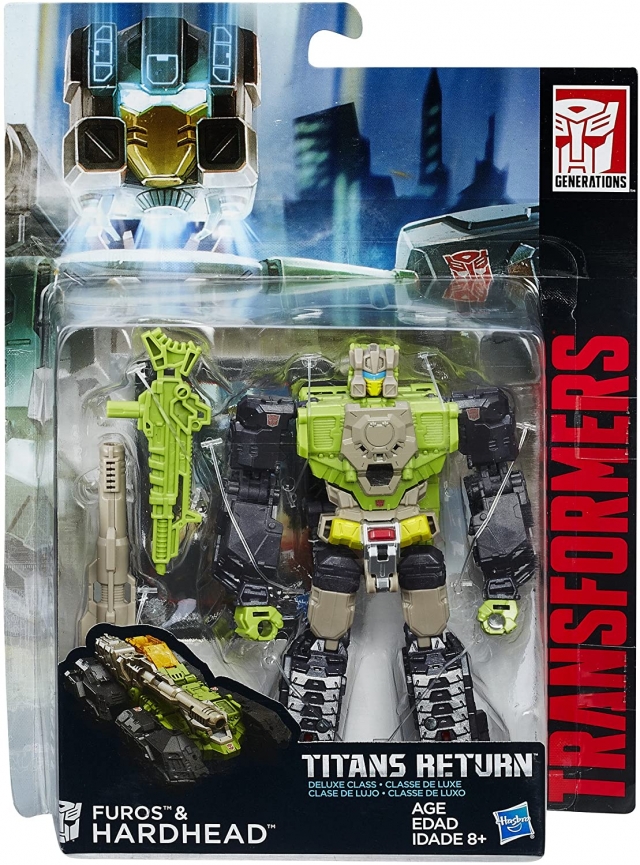 Hardhead and Furos Deluxe Class  | Transformers Generations Titans Return