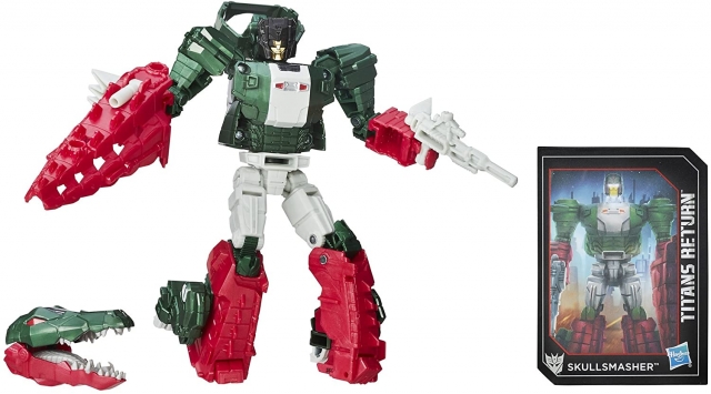 Skullsmasher and Grax Deluxe Class  | Transformers Generations Titans Return