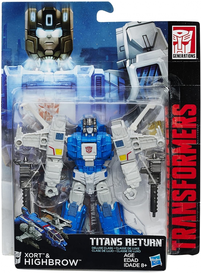 Highbrow and Xort Deluxe Class  | Transformers Generations Titans Return