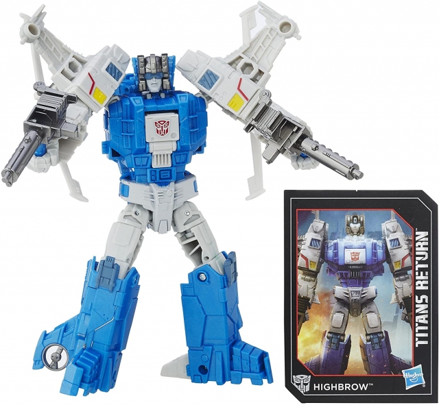 Highbrow and Xort Deluxe Class  | Transformers Generations Titans Return